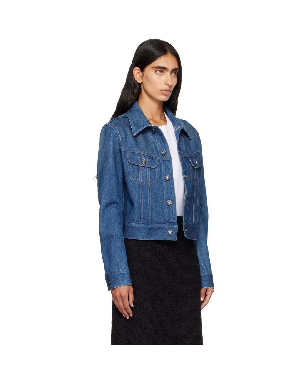 Givenchy Blue Regular Denim Jacket