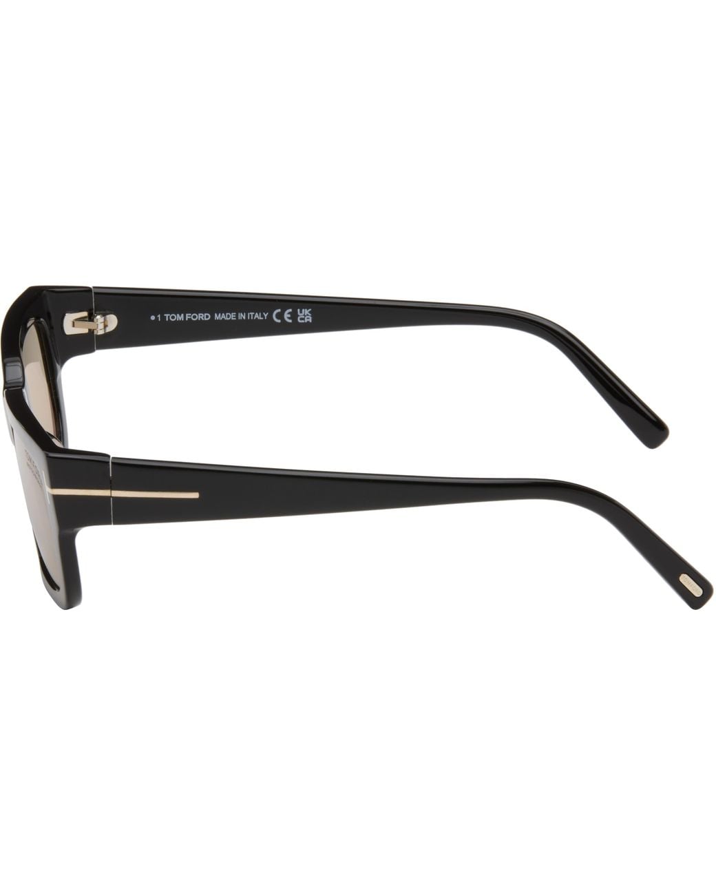 メンズ Tom Ford ブラック Ezra サングラス Black