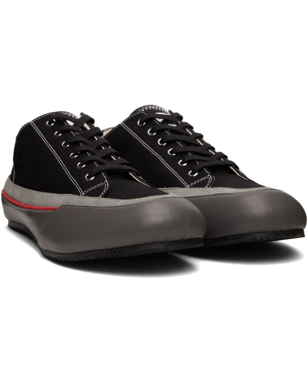 Maison Margiela Black Traveler Sneakers for men