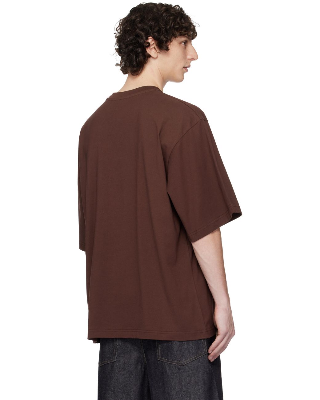 【関税込み】ABRA ブラウン 'Abra Paris' Tシャツ Abra Paris' T-Shirt in Brown for Men | Lyst