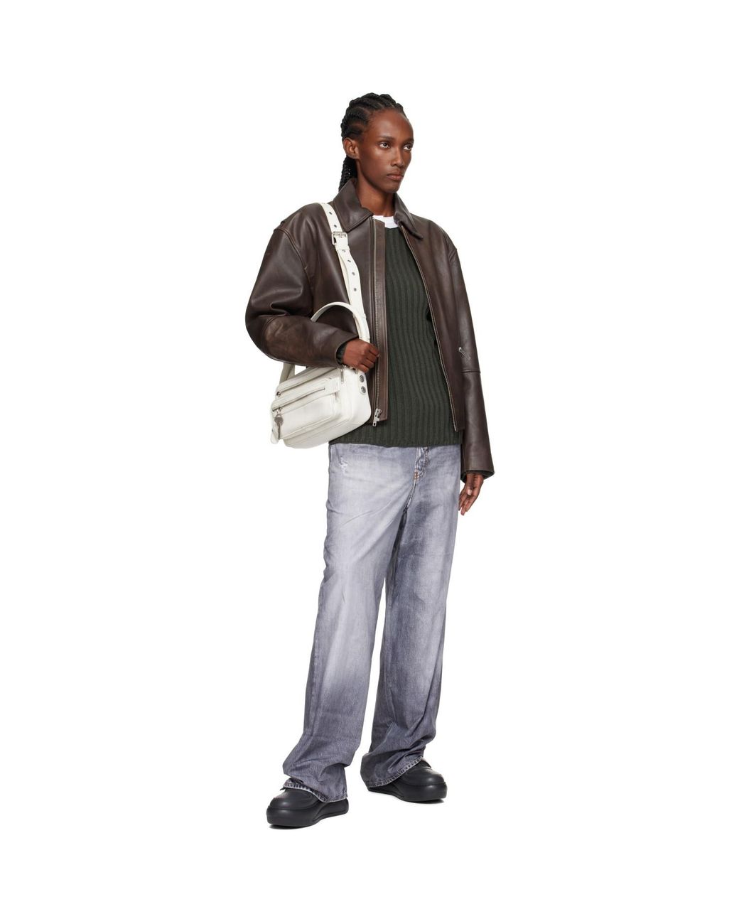 Acne Multicolor Camero Party Shoulder Bag