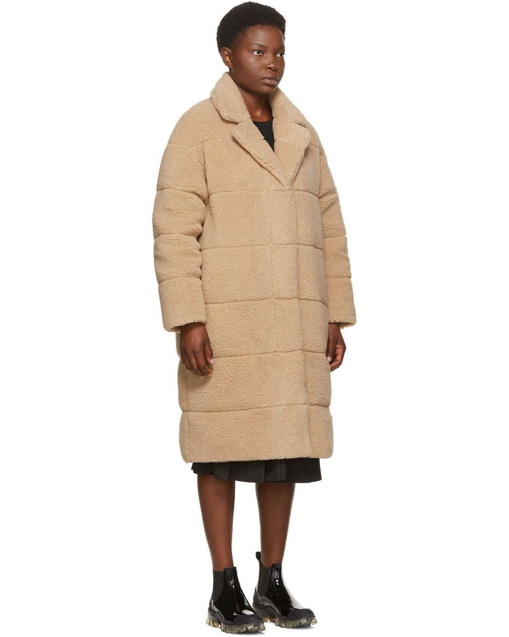 Moncler Reversible Beige Down Sherpa 