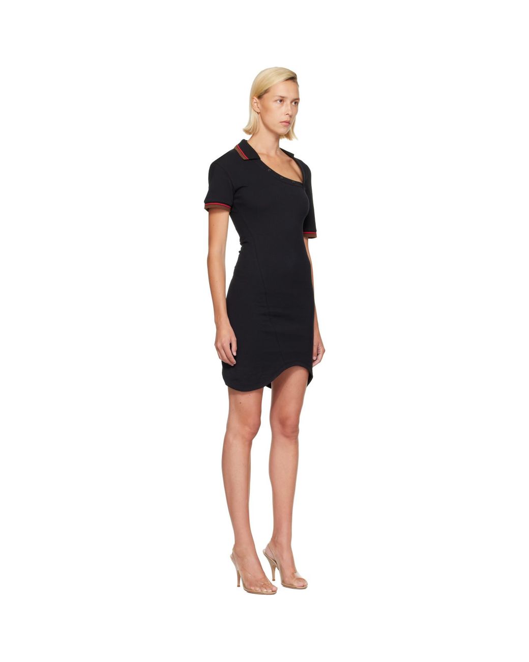 Vivienne Westwood Black Glory Polo Minidress