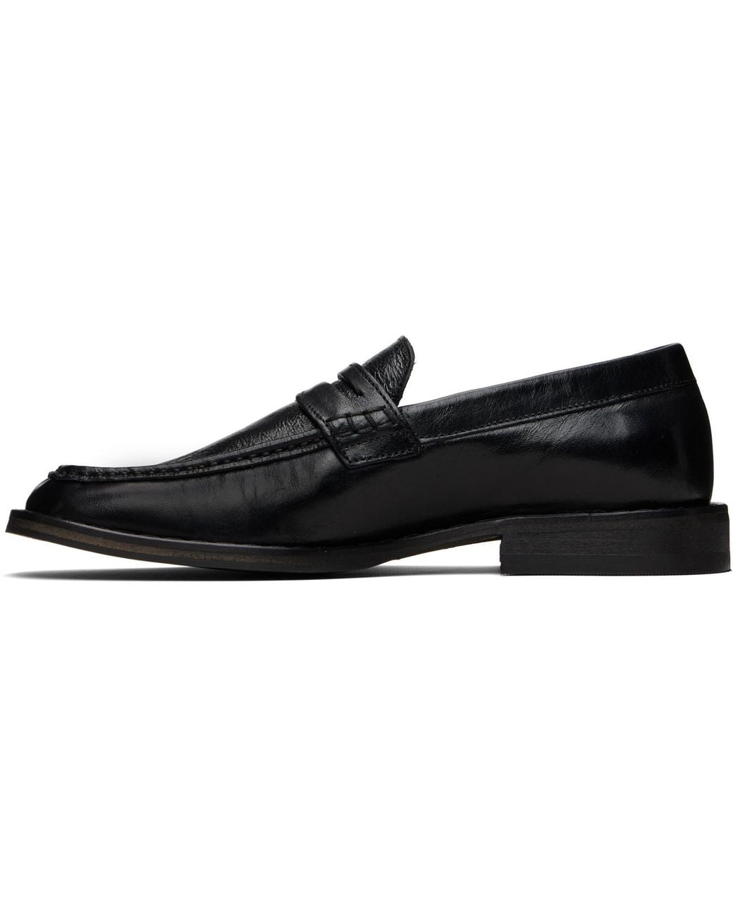 Our Legacy Black Light Loafers