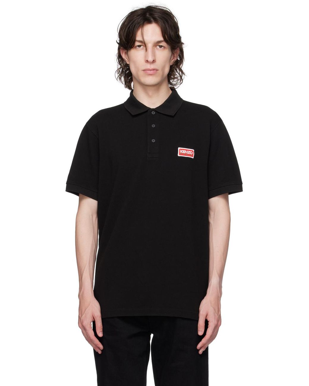 Black sale kenzo polo