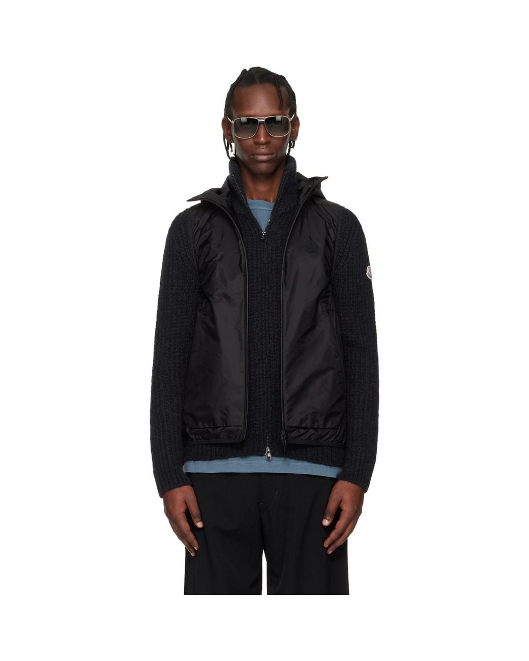 Moncler Black Moretan Vest for men