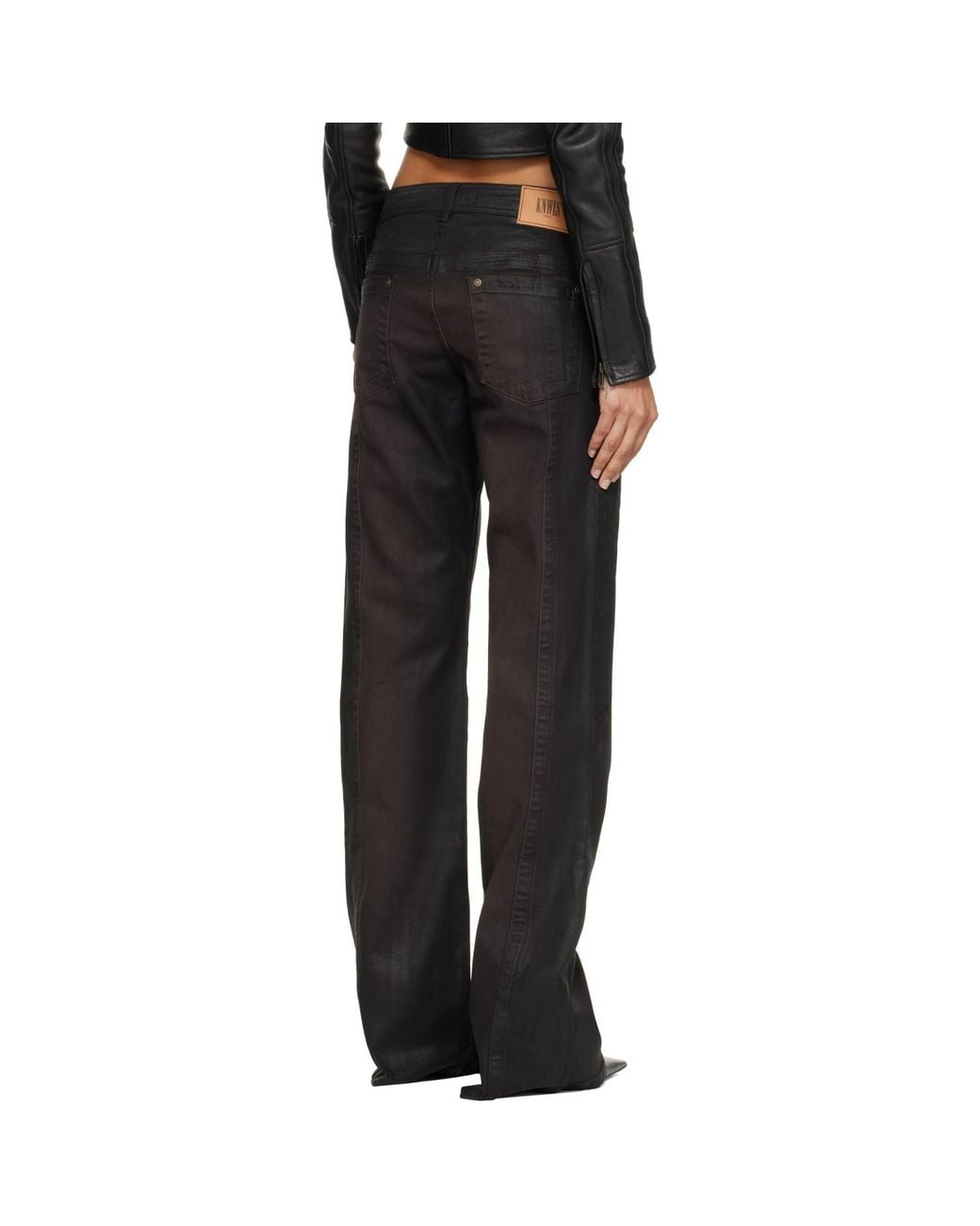 KNWLS Black Alice Gloss Jeans