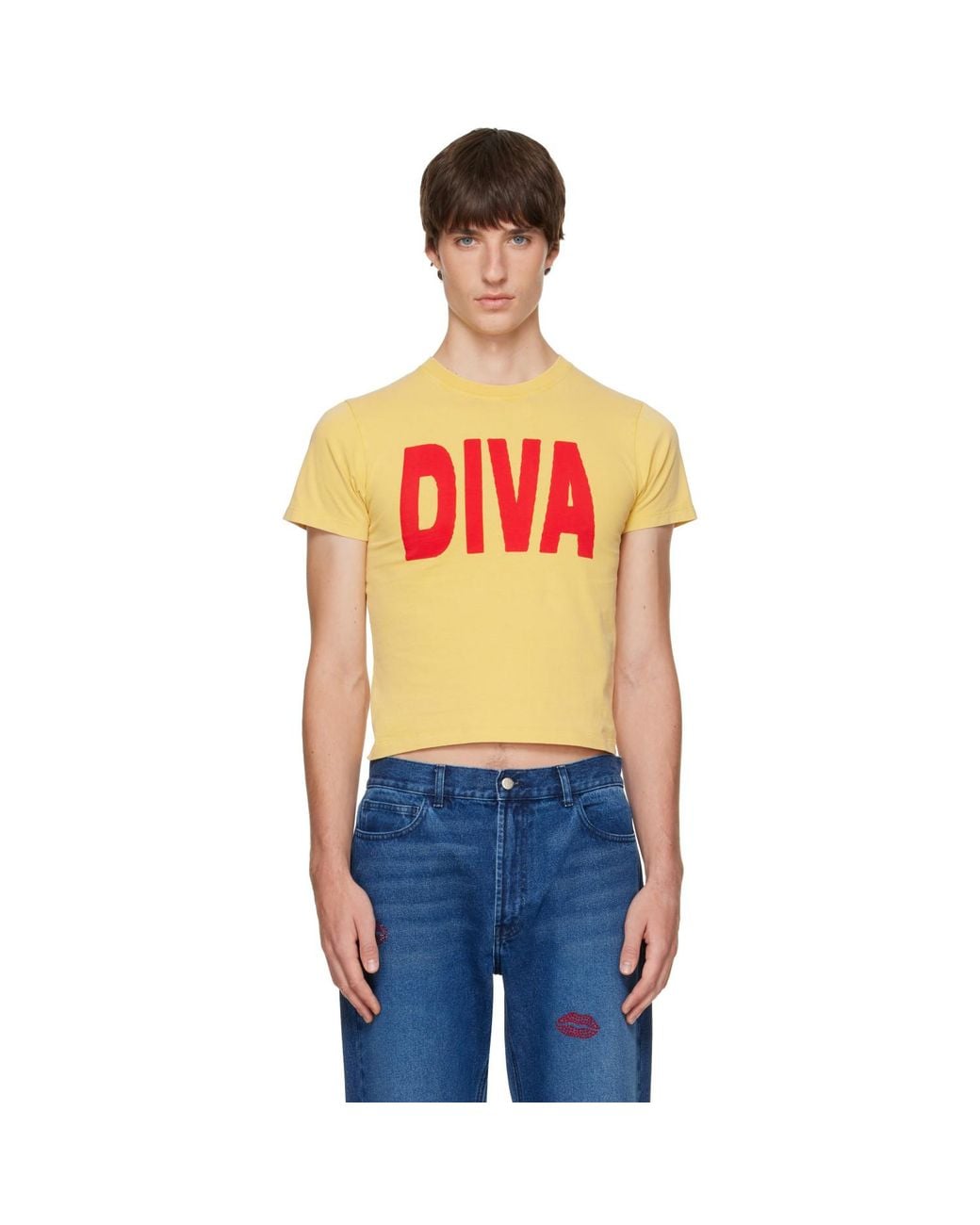 Carne Bollente Red 'Diva' T-Shirt for men
