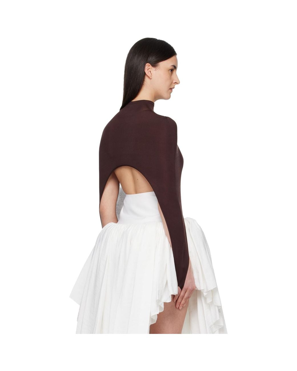 Alaïa Red Second-Skin Tension Top