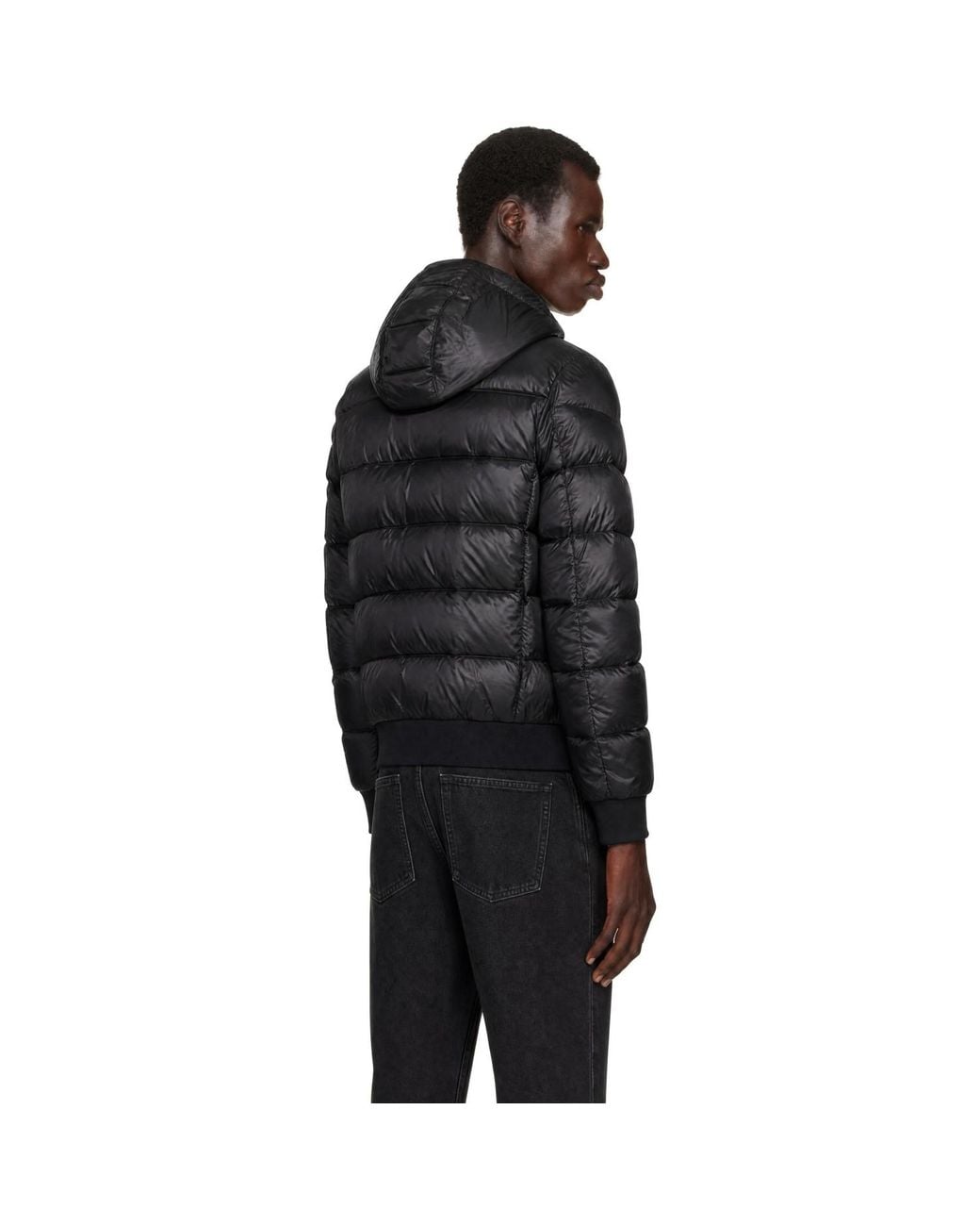 Parajumpers Black Pharrell Down Jacket for men