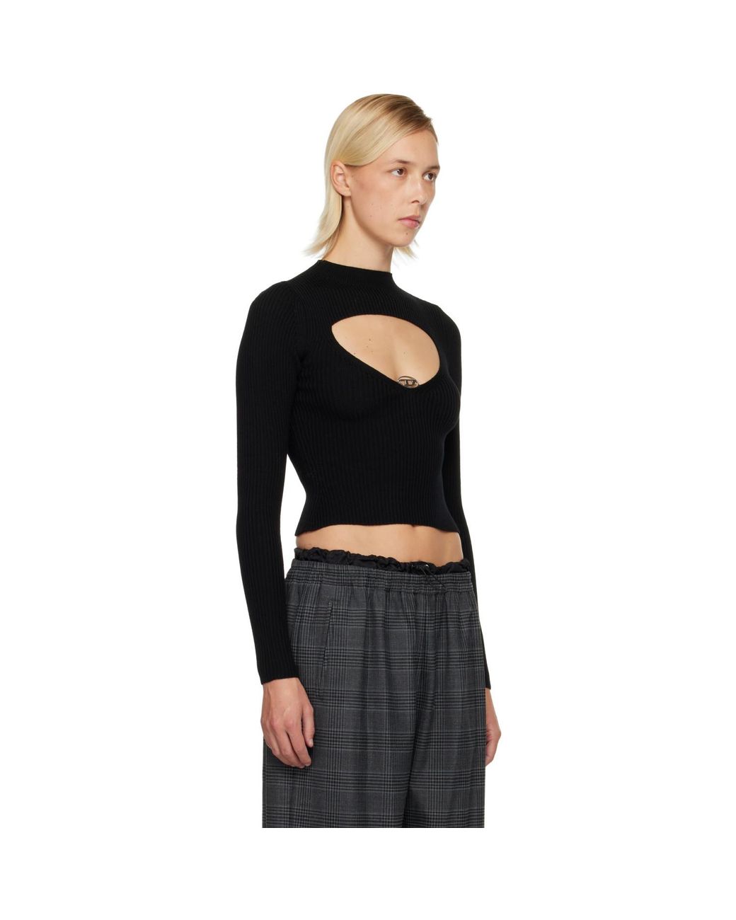 DIESEL Black M-Olina Sweater
