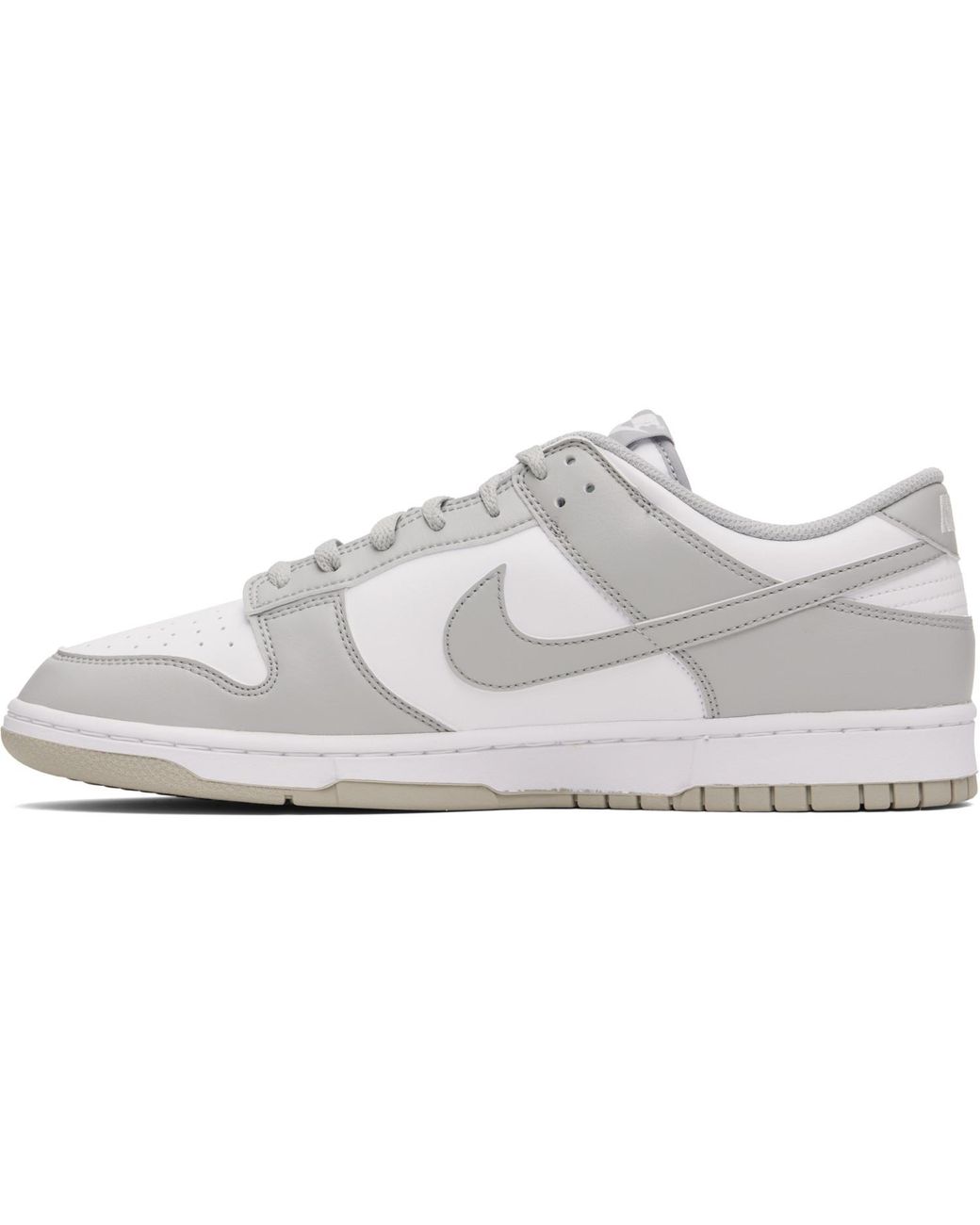 Nike White Dunk Low Retro Sneakers for men