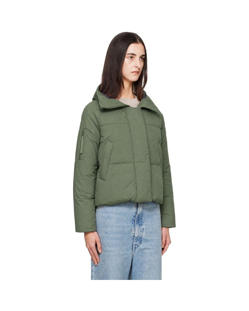 Canada Goose Green Khaki Chilliwack Puffer Down Jacket