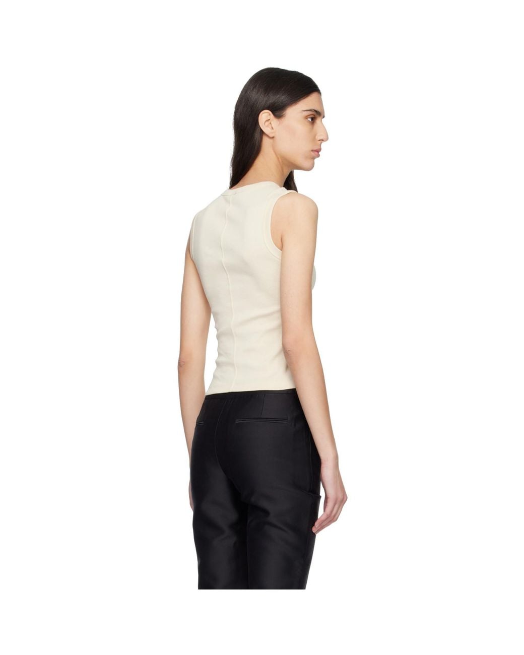 Flore Flore Black Off- Esmé Tank Top