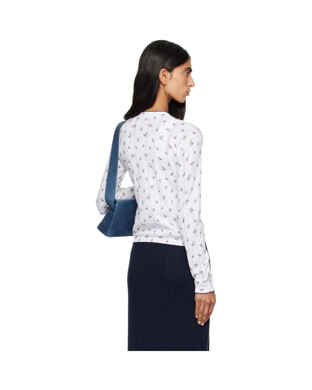 B.B. Wallace White Prince Cardigan