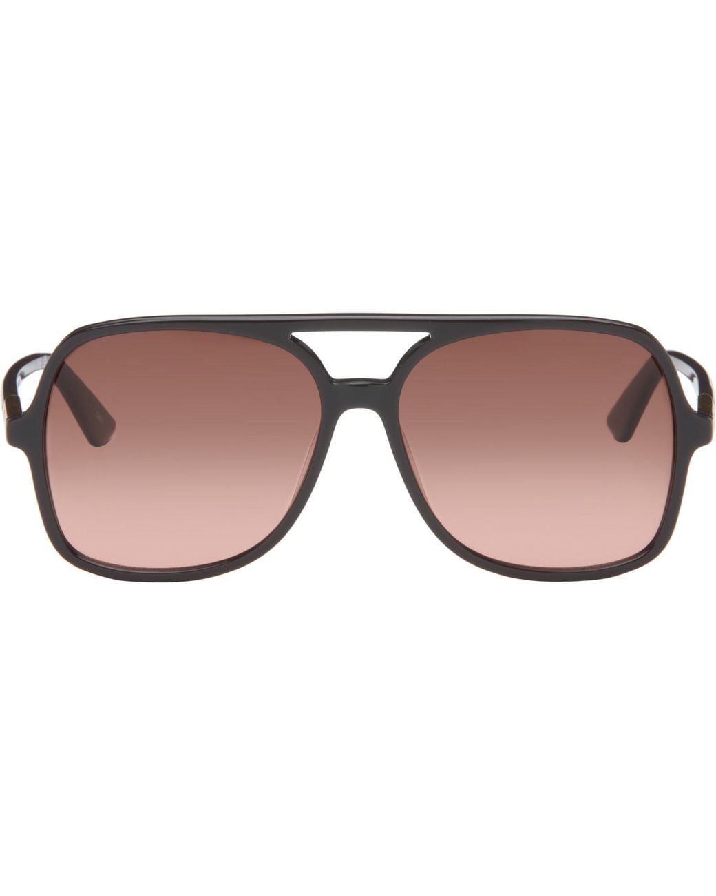 Chloé Brown Aviator Sunglasses