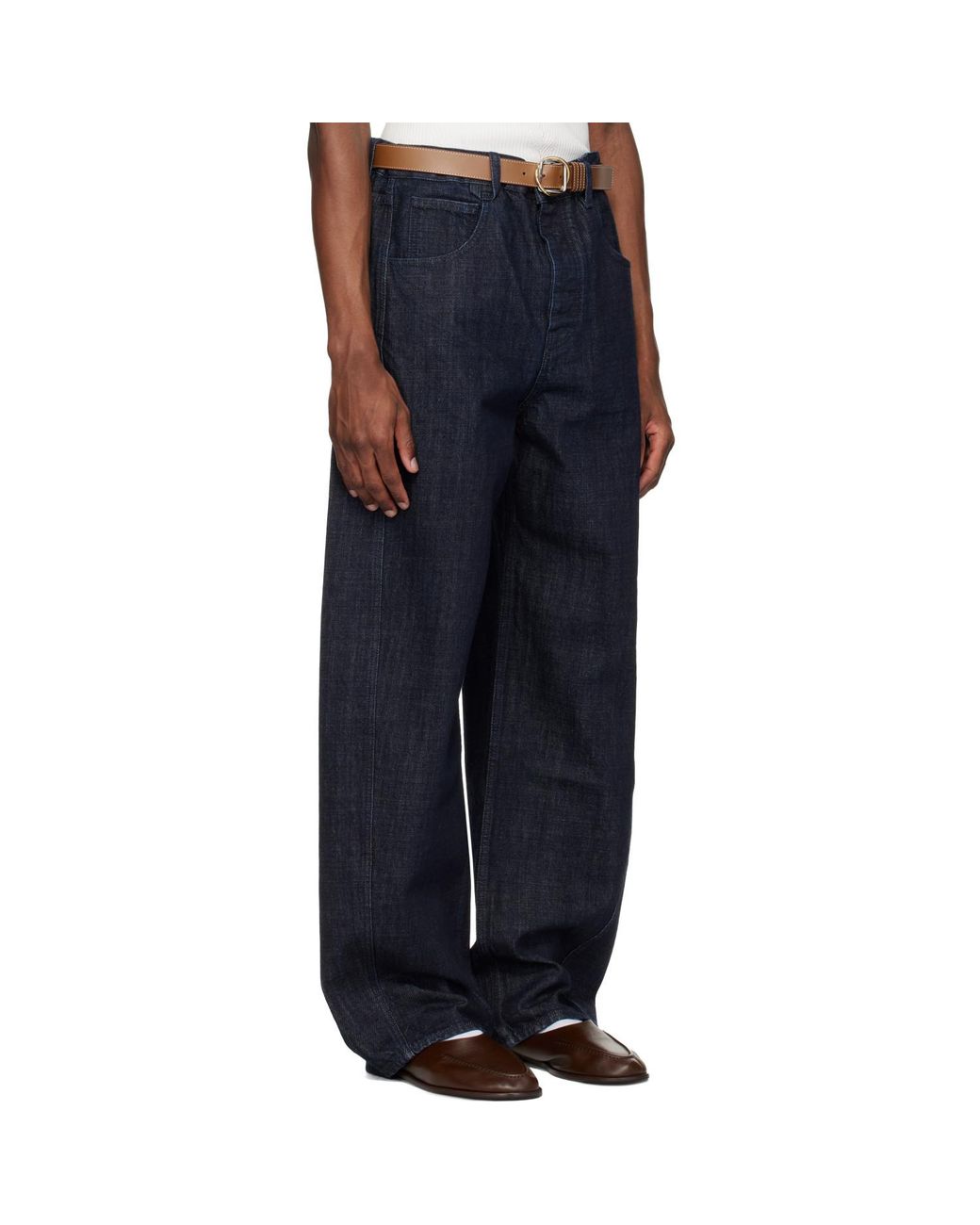 Jacquemus Blue 'The Mirada De-Nîmes Denim' Jeans for men