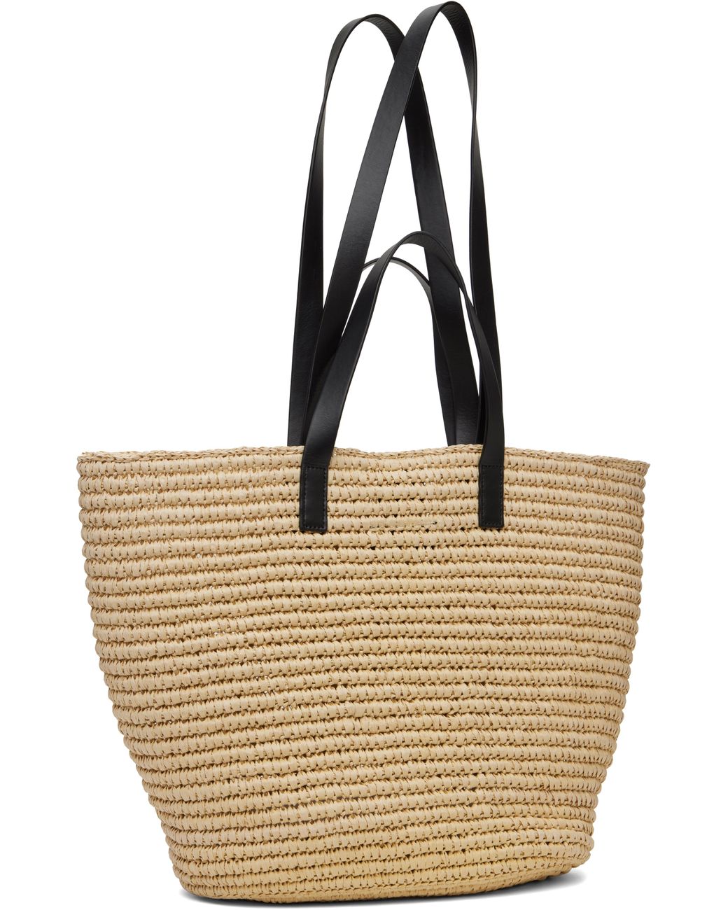【関税込み】ANINE BING ベージュ Palermo かごトート Anine Bing ベージュ Palermo かごトート メタリック | Lyst