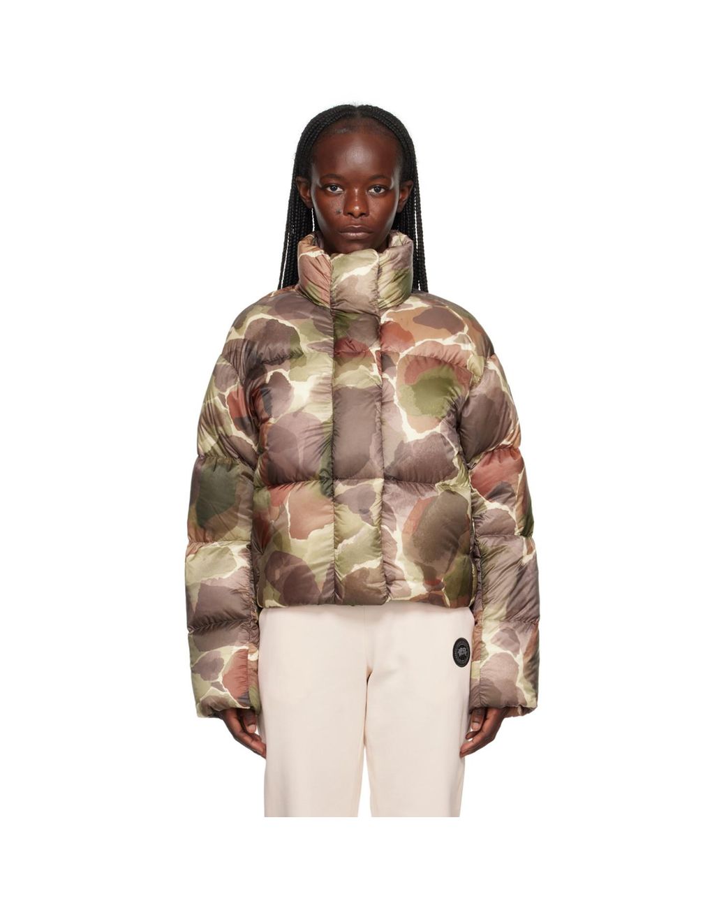 Canada Goose Multicolor Brown Cypress Down Jacket
