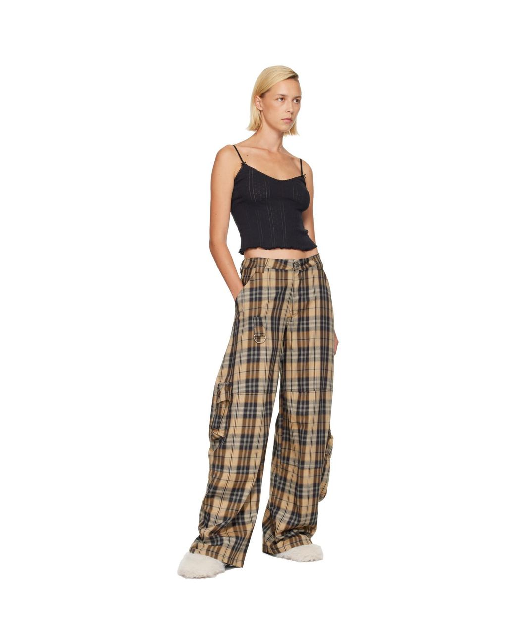 Collina Strada Multicolor Lawn Cargo Pants