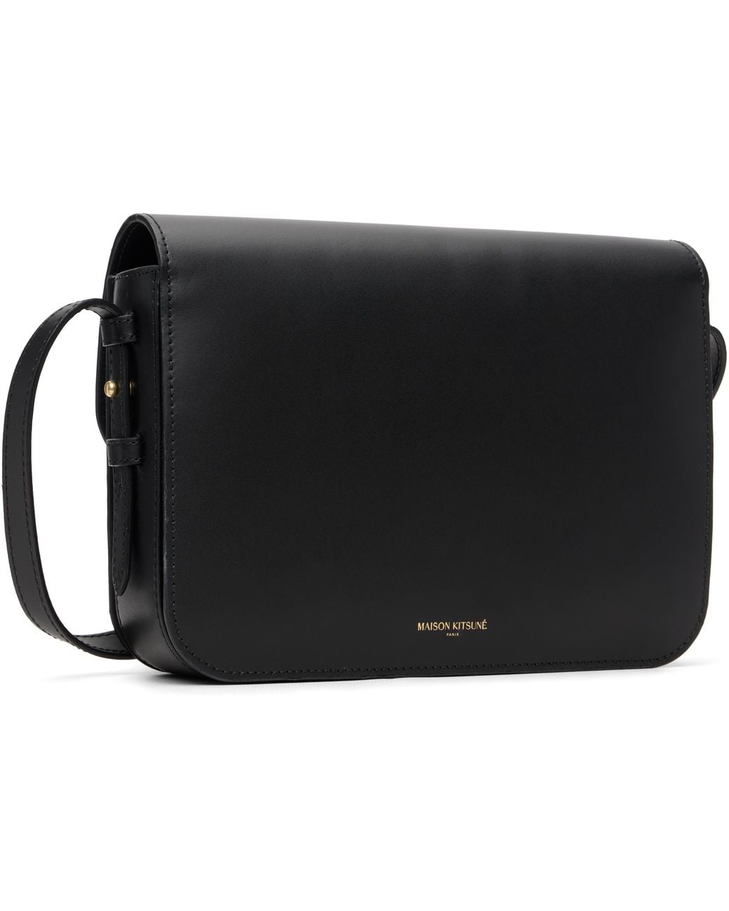 Maison Kitsuné Black Edie Bag