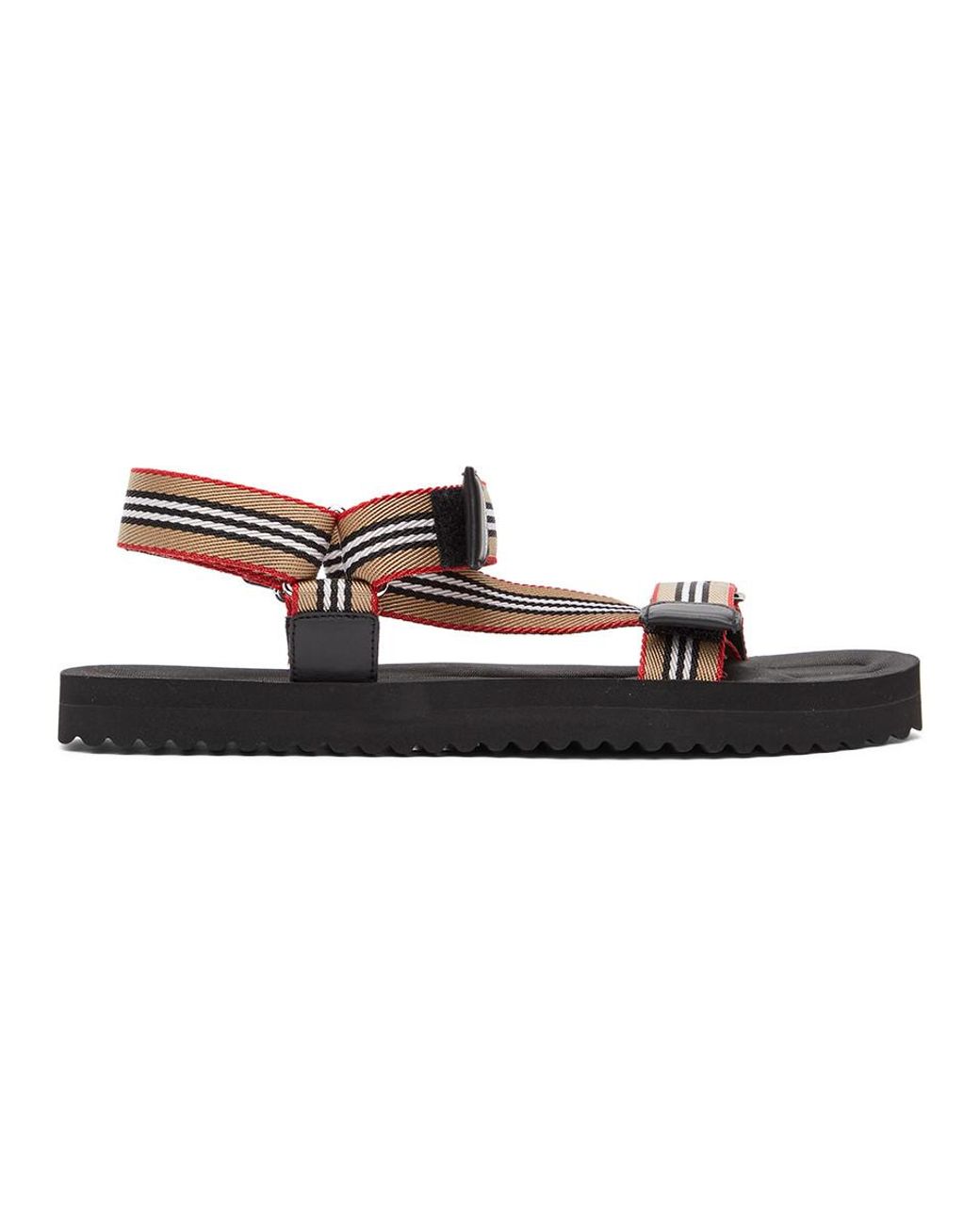 icon stripe sandals