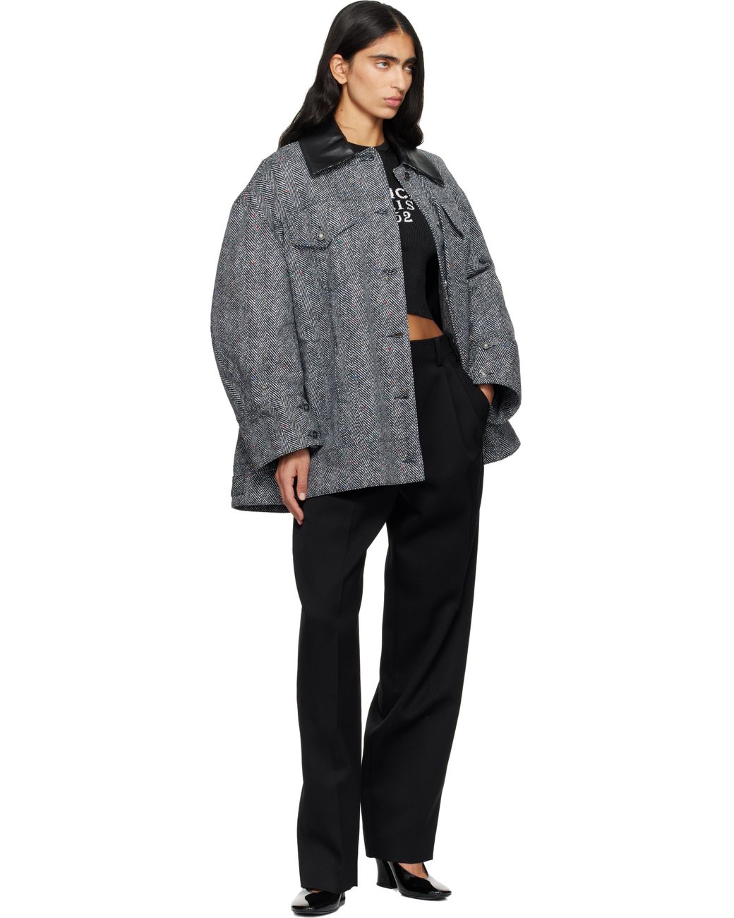 Givenchy Gray Utility Jacket