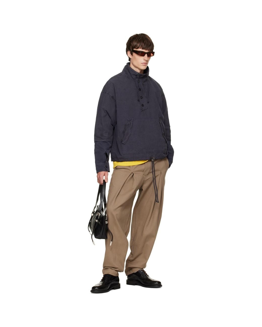 Entire studios Blue Bowery Anorak for men