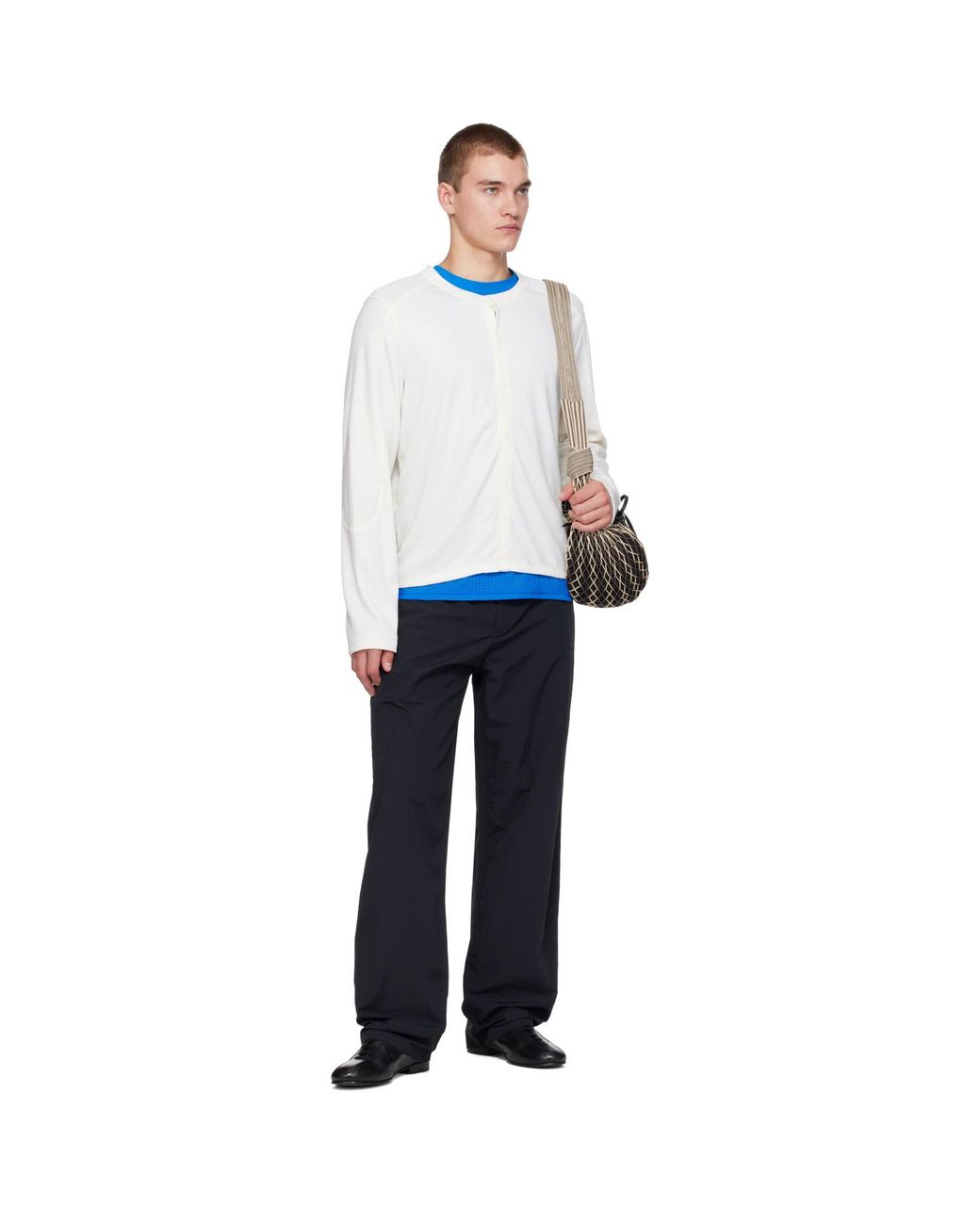 Literary Sport White Off- Walker Cardigan for men
