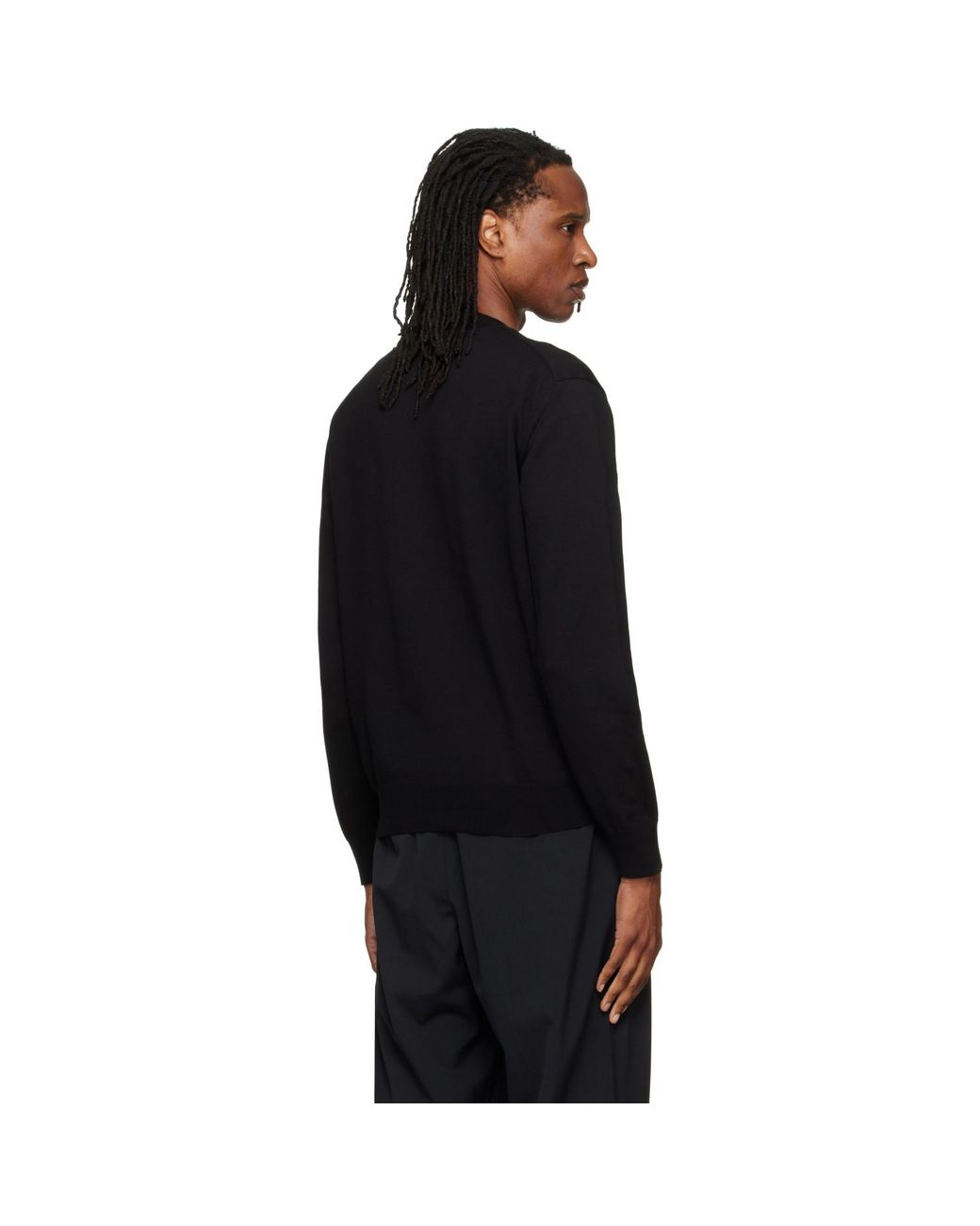 Pull Noir À Logo Perlé Givenchy pour homme en coloris Black