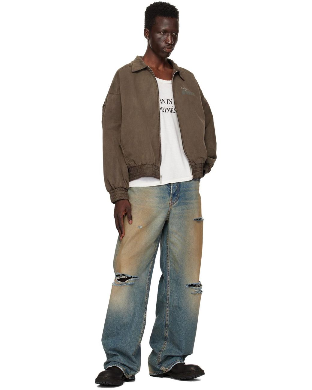 Enfants Riches Deprimes Corpse Pose Jeans in Blue for Men | Lyst Enfants Riches Deprimes Corpse Pose Jeans in Blue for Men | Lyst