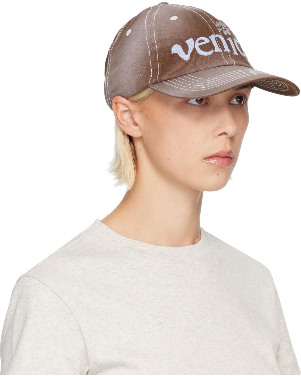 ERL 'Venice' Cap in White | Lyst UK