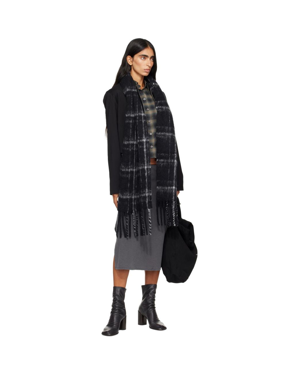 Our Legacy Black Estate Scarf
