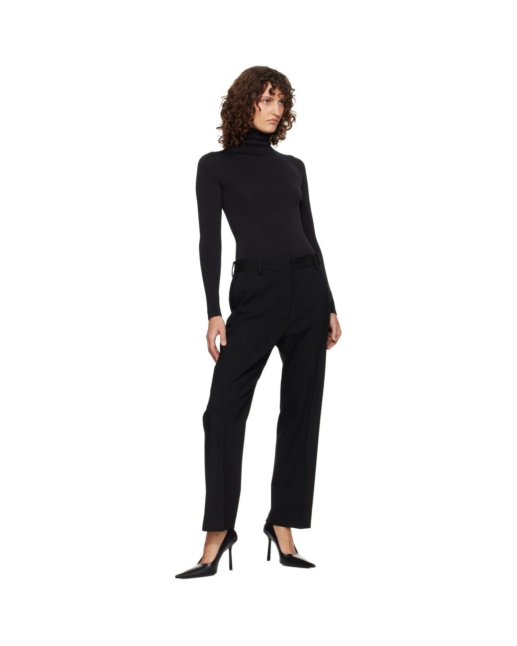 Wolford Black Colorado Bodysuit