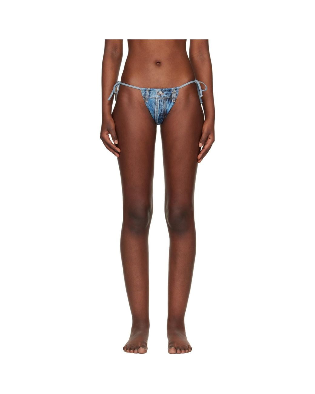 DIESEL Multicolor Jodie-Dnm Bikini Bottom