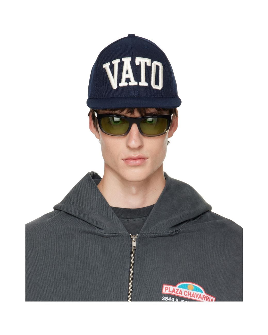 Willy Chavarria Blue 'Vato' Cap for men