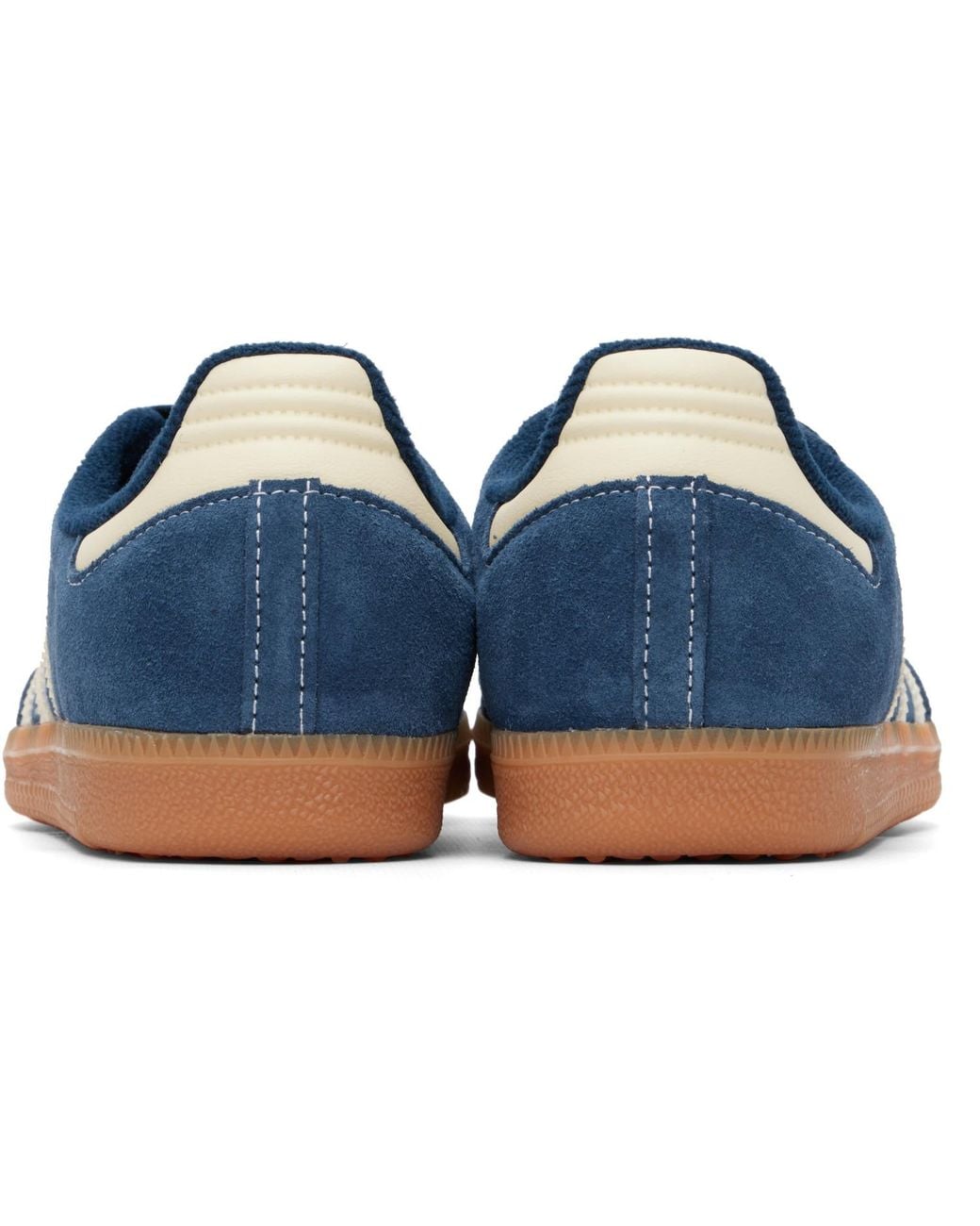 Adidas Originals Blue Samba Og Sneakers for men