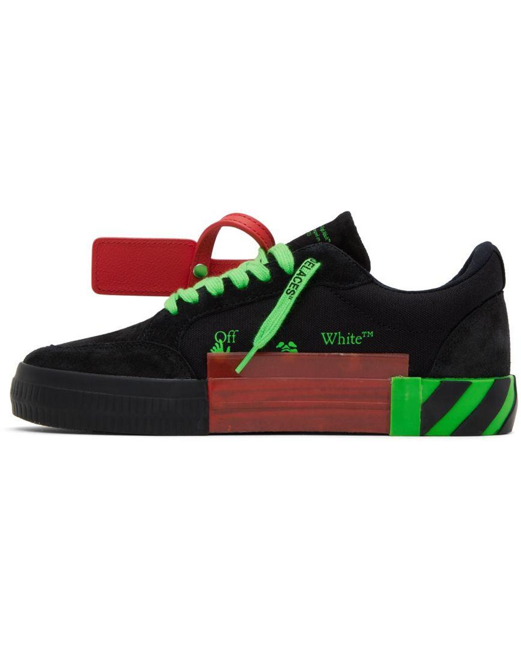 offwhite green and black