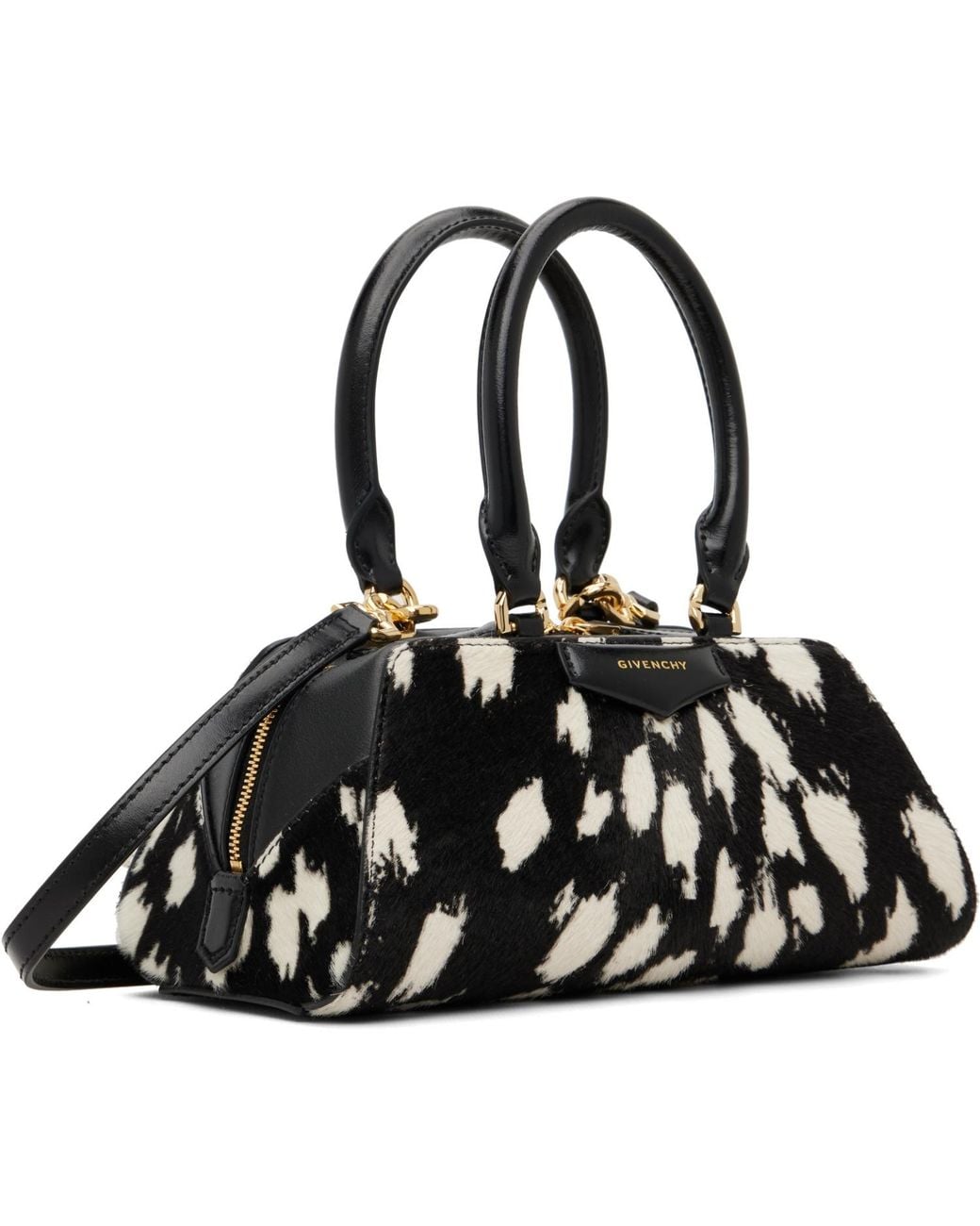 Givenchy Black Mini Antigona East-West Bag