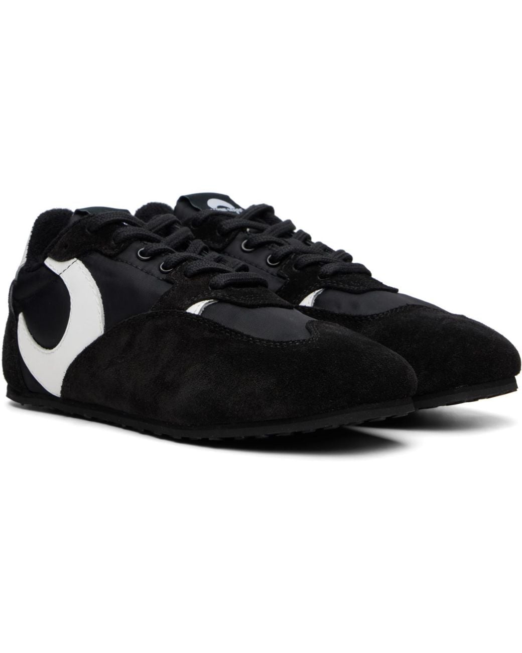 MARINE SERRE Black Ms Rise Iii Sneakers