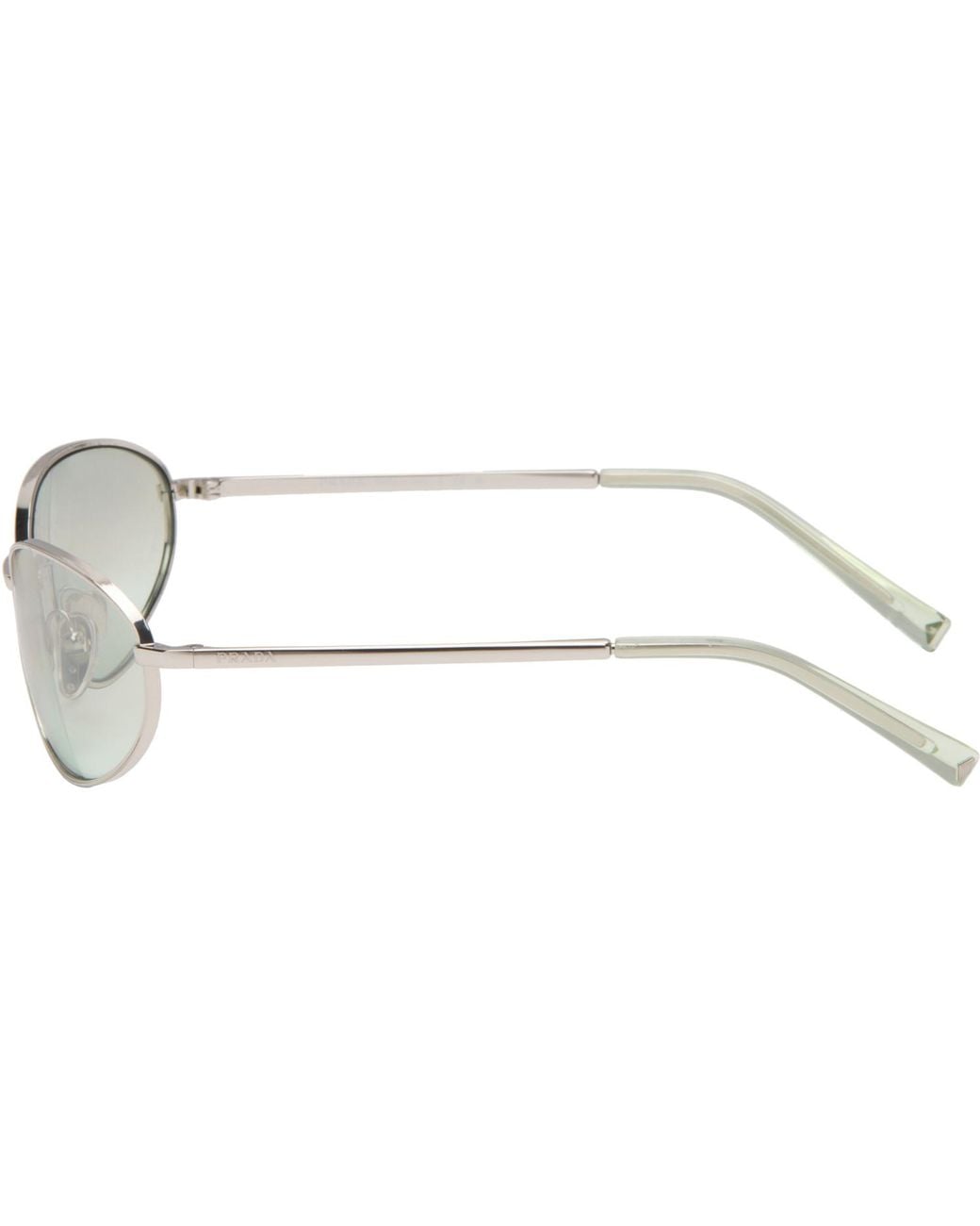 Prada Gray Logo Sunglasses