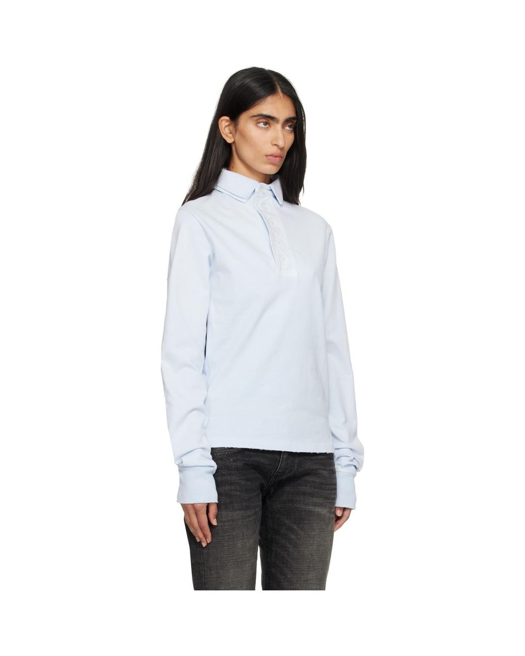 Raimundo Langlois White Ssense Exclusive Rugby Polo