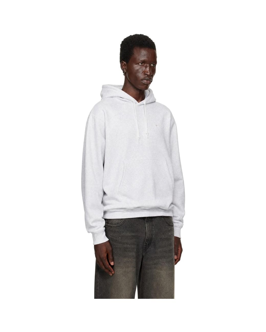 Nike White Energy Fleece Hoodie for men