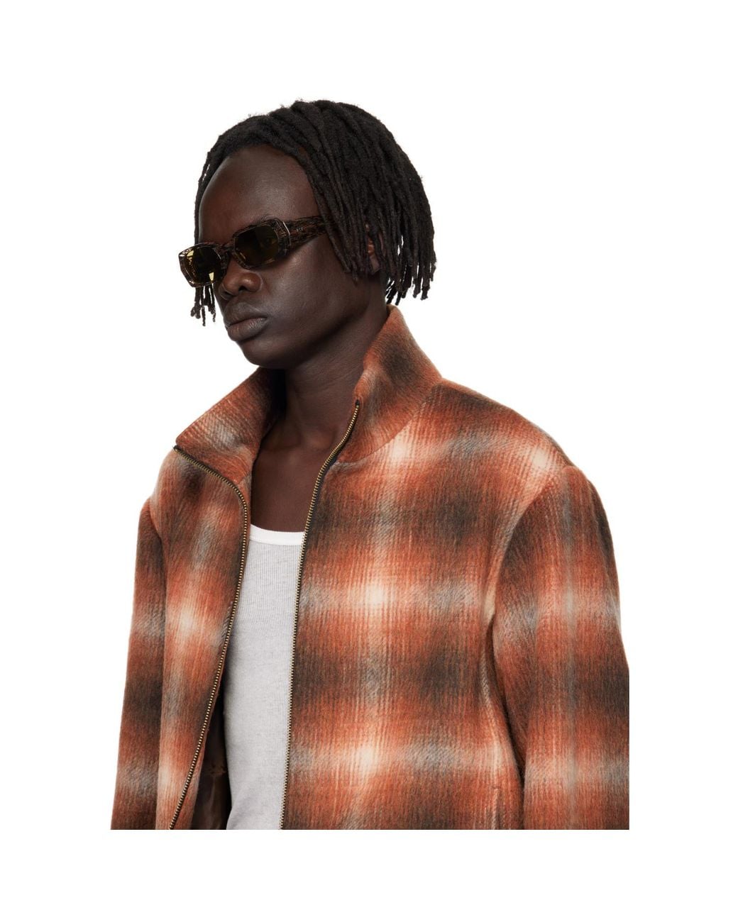 Retrosuperfuture Black 'L'Altro' Sunglasses for men