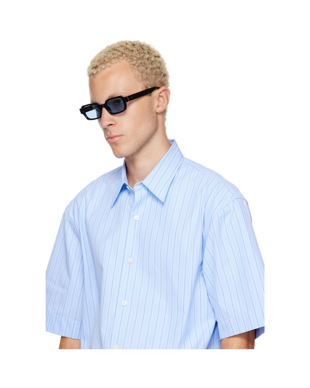 Retrosuperfuture Blue Carino Sunglasses for men
