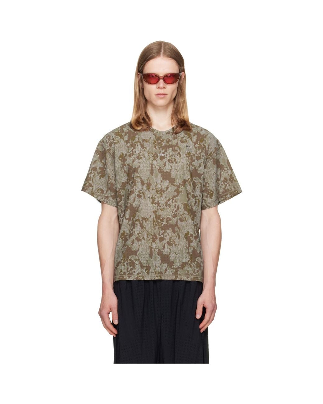Satisfy Gray Khaki Space‑O T‑Shirt for men