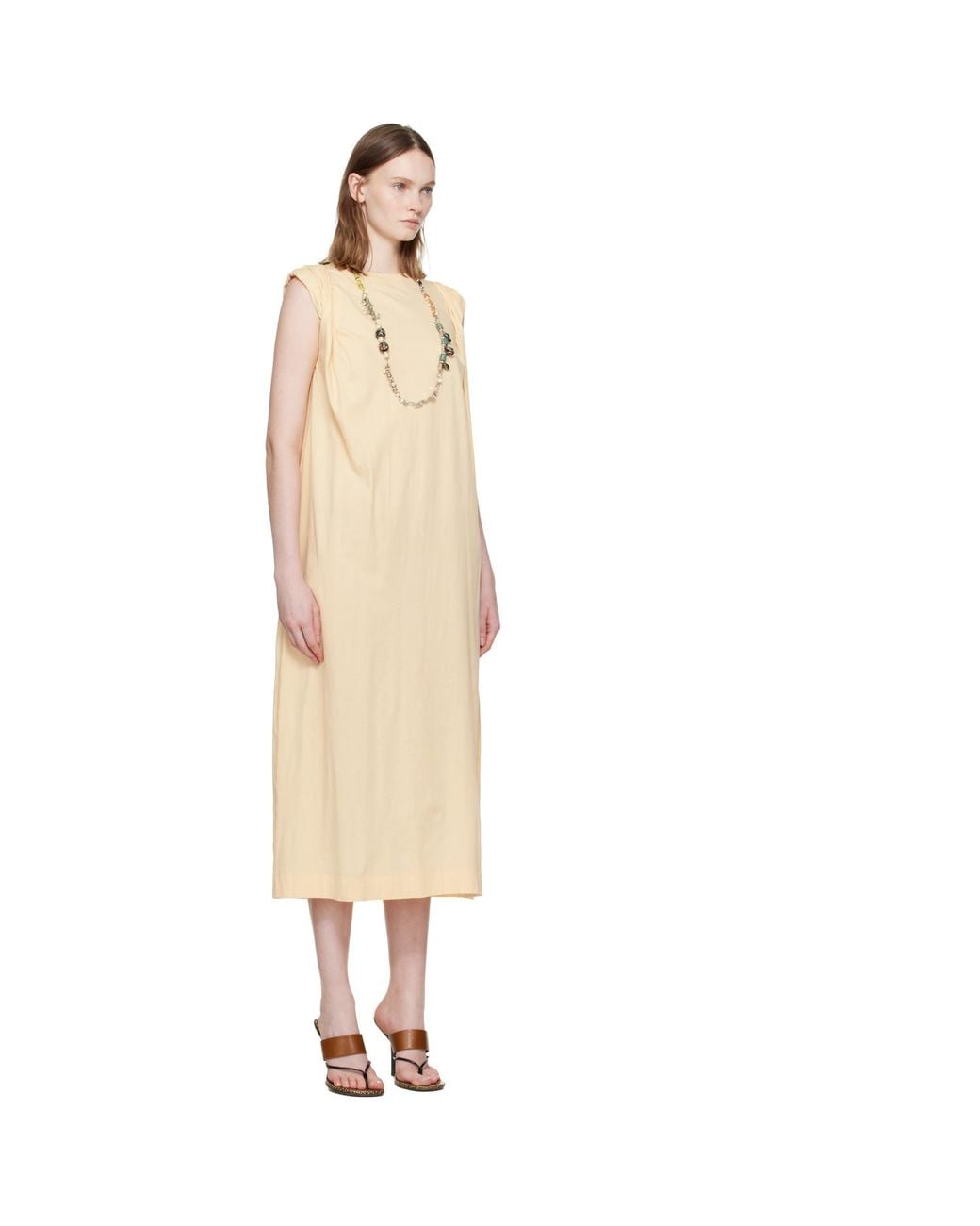 Dries Van Noten Black Loose T-Shirt Maxi Dress