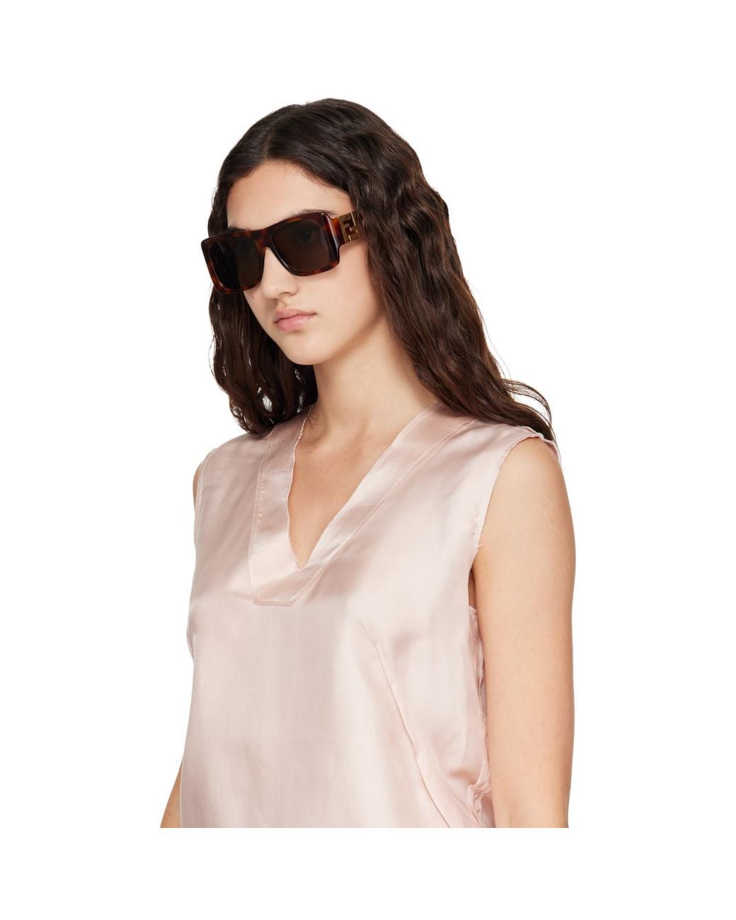 Fendi Brown 'Forever Sunglasses