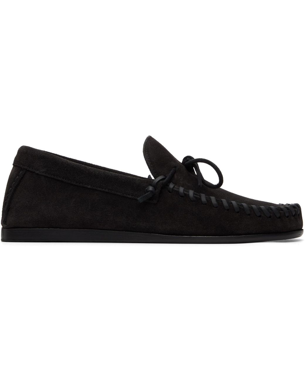 Isabel Marant Black Fitzo Loafers for men