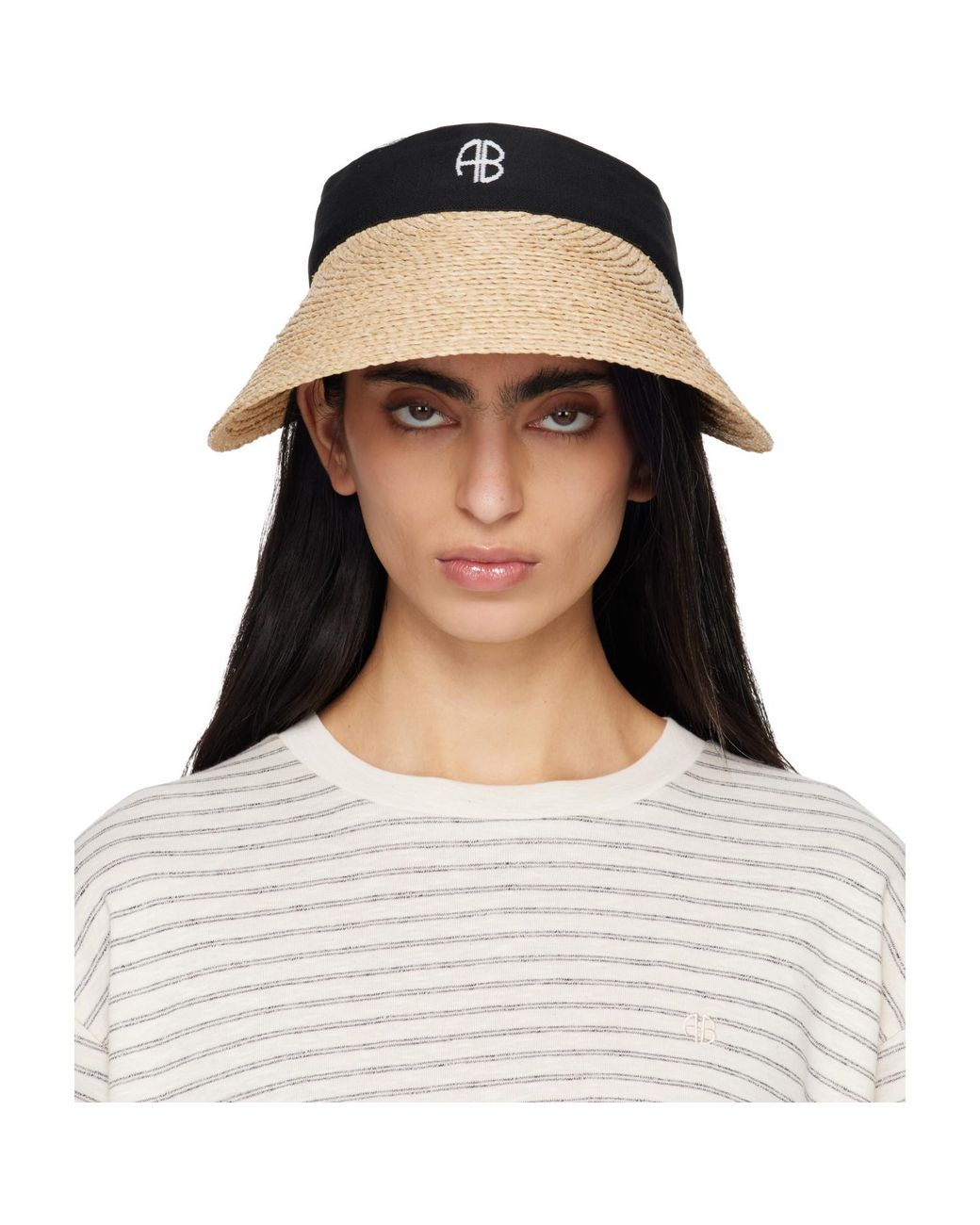 Anine Bing Natural Venus Visor